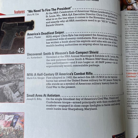 American Rifleman NRA Magazine July 2012 u Vol 160 No 7 National Rifle Associati - Picture 5 of 11